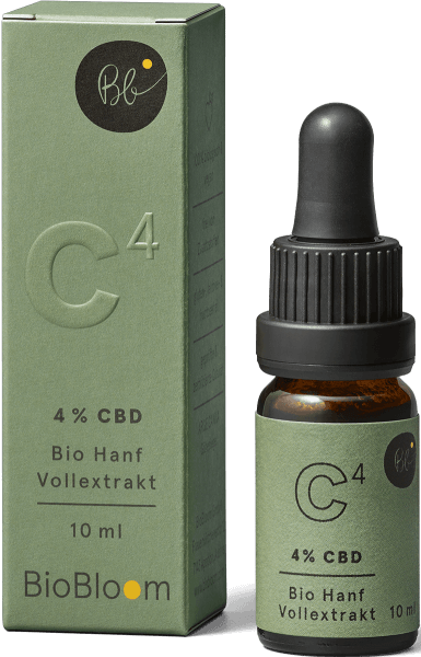 MHD 31.05.2024 BioBloom 4 % Bio CBD Öl 10 ml