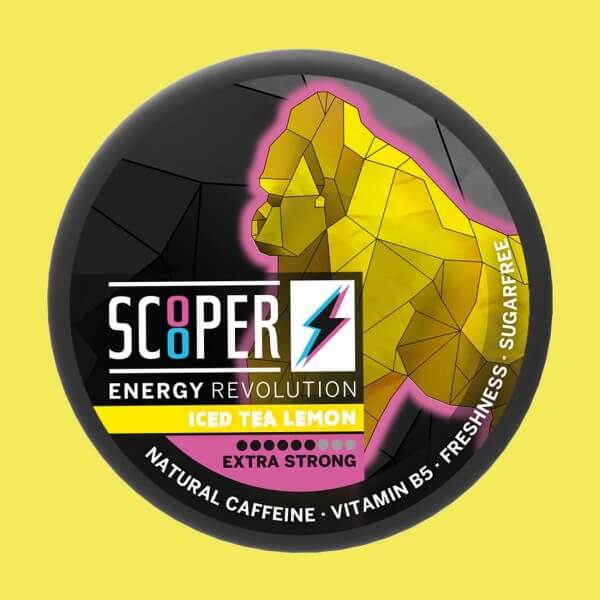 SCOOPER Energy Iced Tea Lemon Extra Strong ●●●●●●