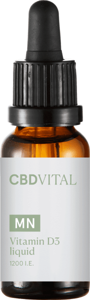 MHD 30.06.2024 CBD-Vital VITAMIN D3 1200 LIQUID 20 ml