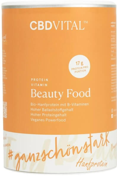 CBD-Vital Beauty Food Proteinvitamin mit Bio-Hanfprotein (400 g)