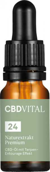 MHD-11.2023 CBD-Vital CBD-Öl Naturextrakt PREMIUM 24 % (10 ml)