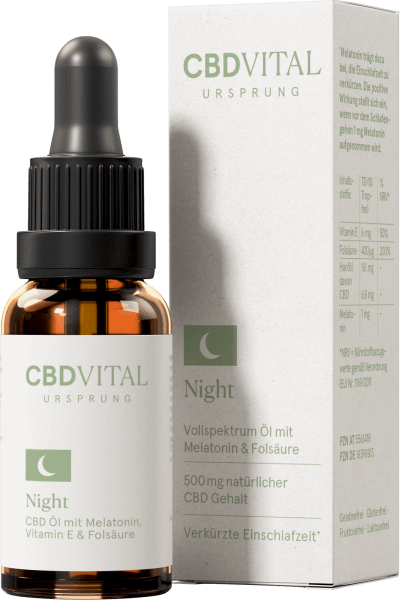 MHD 11.2023 CBD-Vital CBD Ursprung NIGHT (15 ml)