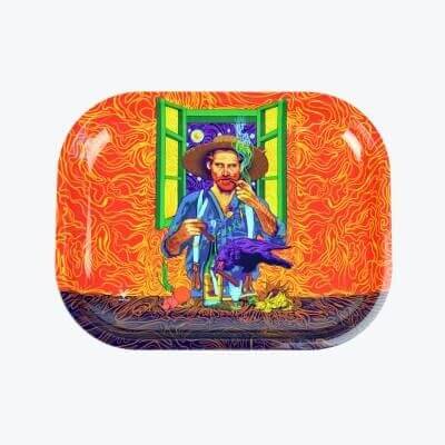 V-SYNDICATE METALL ROLLING TRAY - VAN GOGH