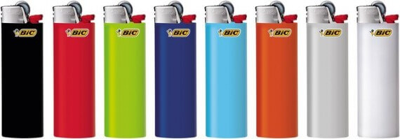 Bic Feuerzeug Maxi "Stein" färbig