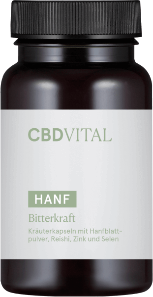 CBD-Vital Hanf Bitterkraft (60 Kapseln)